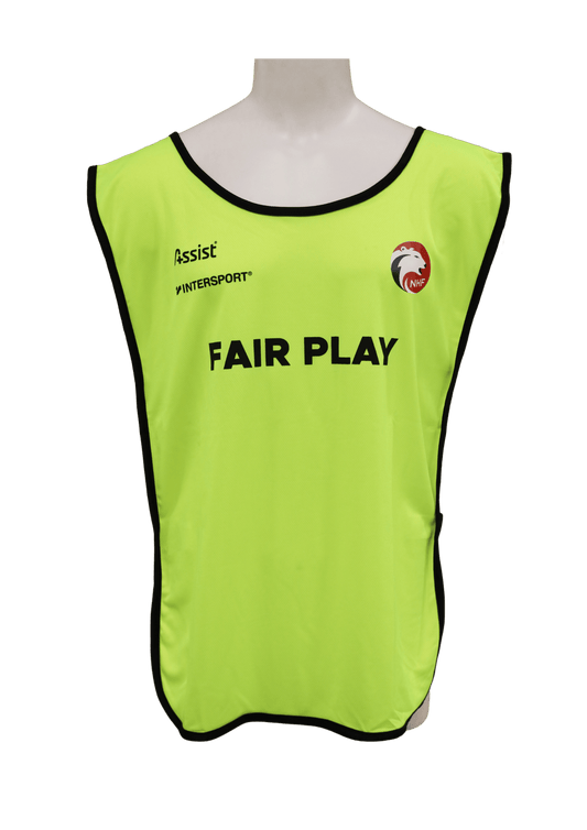 NHF Fair Play Vert Vest Gul 7