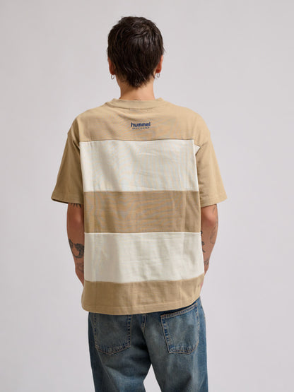 hmlLOOSE T-SHIRT S/S BEES STRIPE
