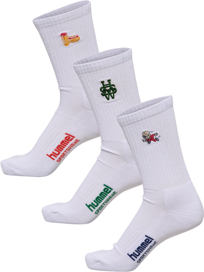 hml3-PACK SOCKS EMBROIDERY