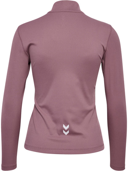 hmlPULSE W ZIP SHIRT L/S