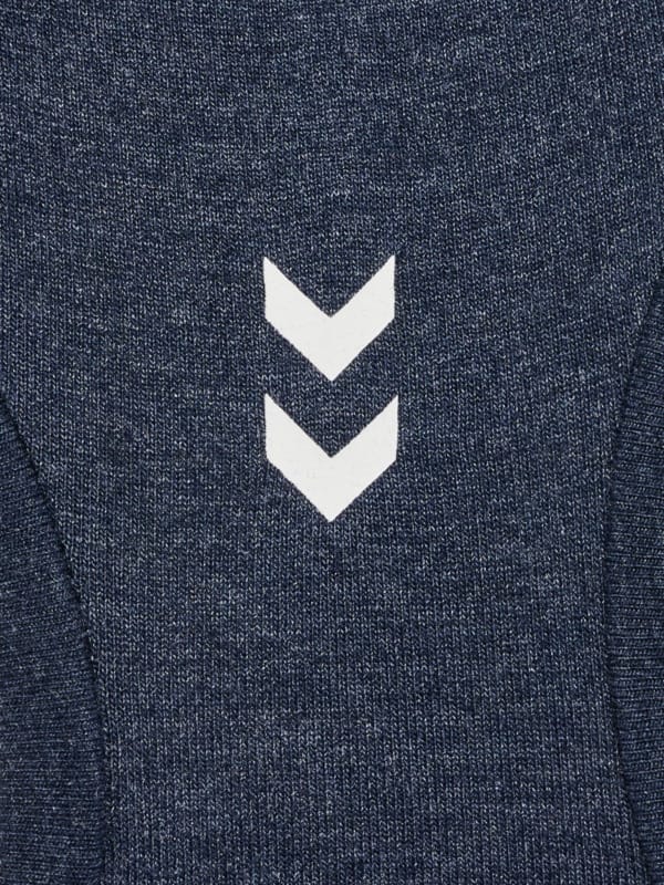 8248-DRESS BLUE MELANGE