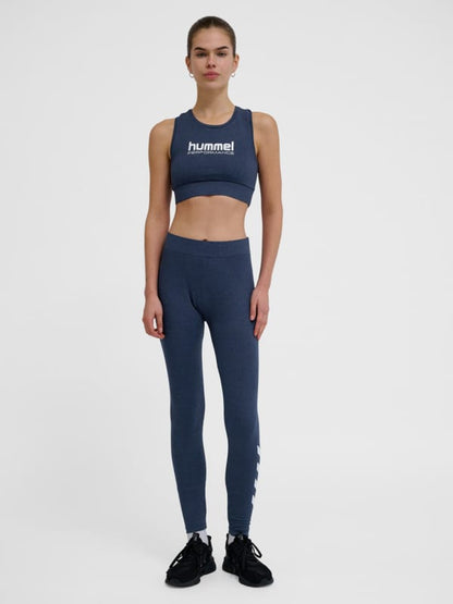 8248-DRESS BLUE MELANGE