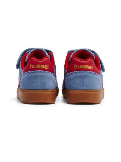 7878-FADED DENIM/CRIMSON