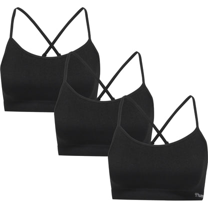 hmlJUNO 3 PACK SEAMLESS BRA