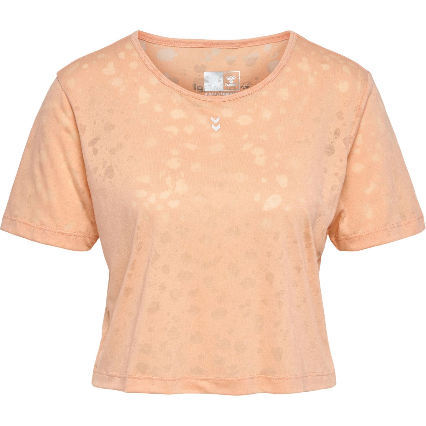 hmlMT IRIS BURNOUT CROP T-SHIRT