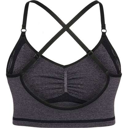 hmlMT LULU SEAMLESS SCRUNCH BRA