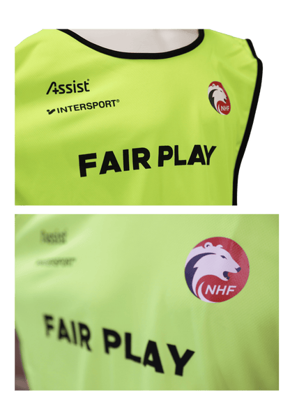 NHF Fair Play Vert Vest Gul 7