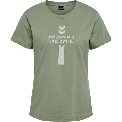 hmlACTIVE GRAPHIC CO TEE S/S WOMAN