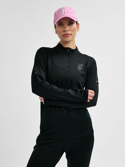hmlACTIVE PL HALF ZIP WOMAN
