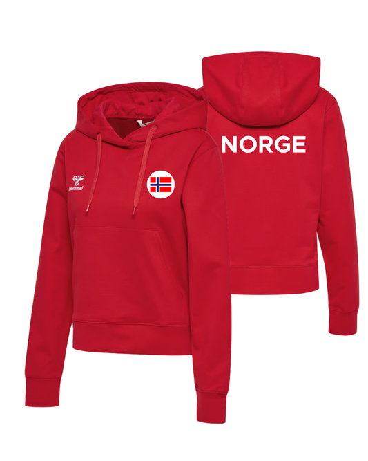 NHF FAN COTTON HOODIE WOMAN