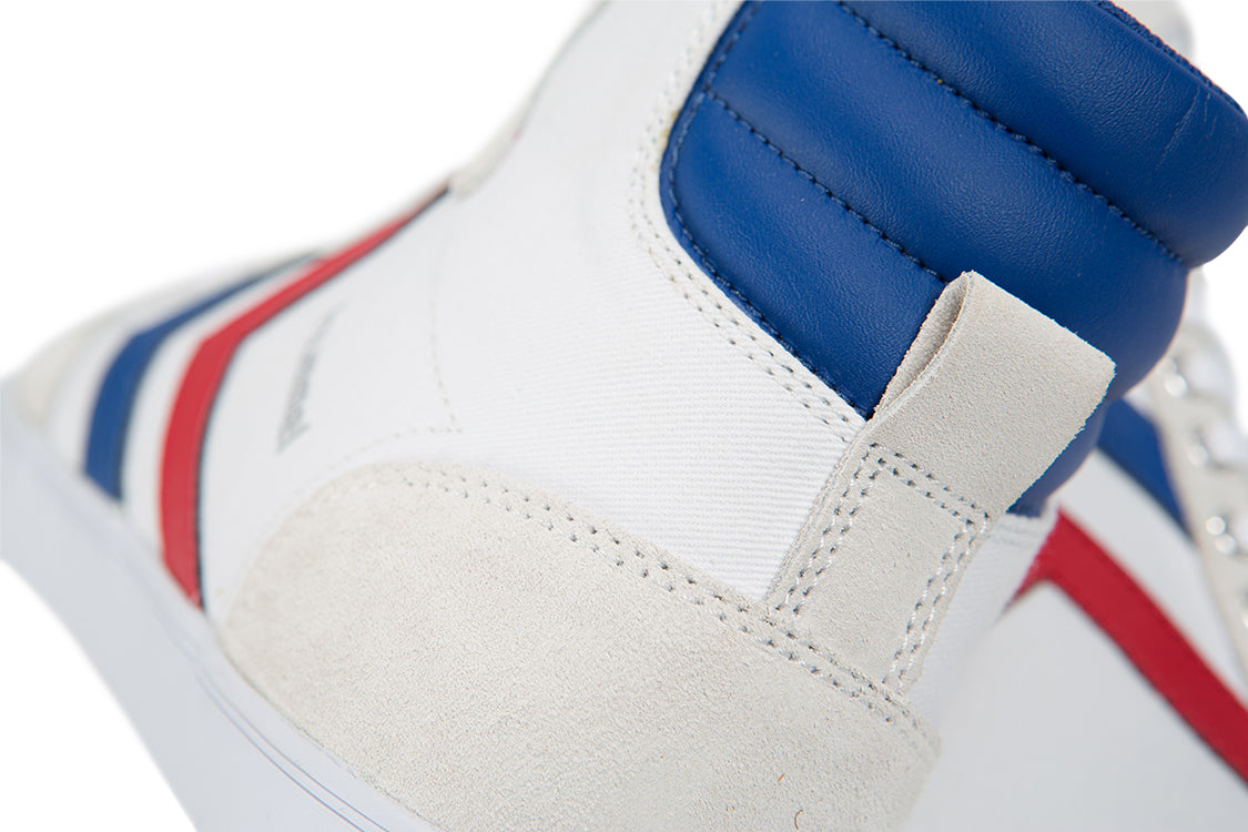 9228-WHITE/BLUE/RED/GUM