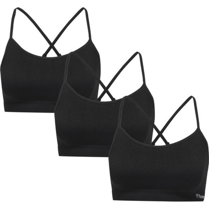 hmlJUNO 3 PACK SEAMLESS BRA