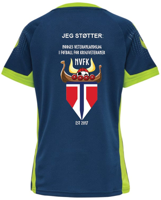 NVFK - hmlLEAD S/S POLY JERSEY KIDS